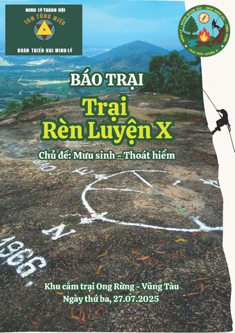 Báo trại Rèn luyện X 