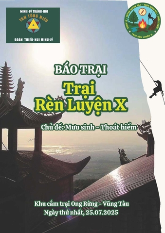 Báo trại Rèn luyện X 