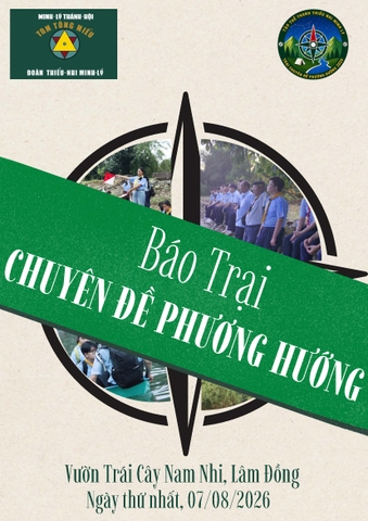 Báo trại Chuyên đề Phương hướng 7/8/2026