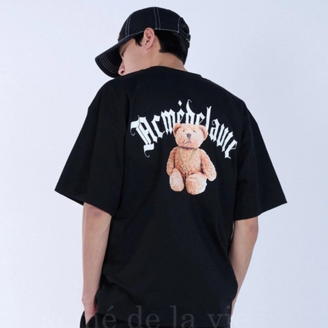 979 -  Áo ADLV Gold Chain Teddy Bear - Đen Black - Code ADLV-23SS-SSAGCB-BLK [HÀNG CHÍNH HÃNG]
