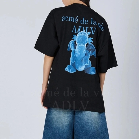 659 -  Áo ADLV Fuzzy Dragon Artwork 2024 - Rồng Đen - Đen - Code ADLV 24SS SSAFDG BLK [HÀNG CHÍNH HÃNG]