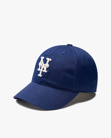 429 -  Nón MLB Unstructured Ball cap - Xanh Navy - Ny Trắng [HÀNG CHÍNH HÃNG]