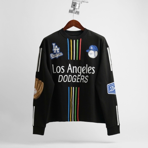 2246 - Áo Sweater New Era Los Angeles Baseball MLB Đen [HÀNG CHÍNH HÃNG]
