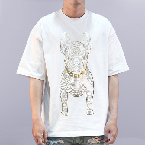 844 -  Áo Life Work Logo Radoc Signature - P.White Gold - Code LW225TS299 [HÀNG CHÍNH HÃNG]