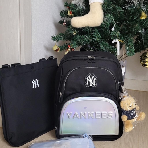 929 -  Balo MLB Jack LED School Bag New York Yankees Black - Code 7LBKB024N-50BKS [HÀNG CHÍNH HÃNG]