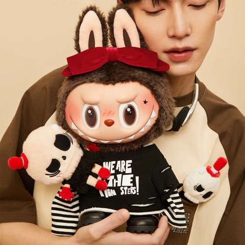 1158 - Labubu Catch Me If You Like Me Gấu Bông Art Toy  - POP MART The Monsters Series Vinyl Plush Pendant Doll - Size 38cm - Code 6941848280091 [HÀNG CHÍNH HÃNG]