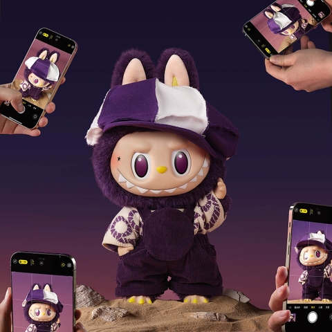 1165 - Labubu Be Fancy Now Gấu Bông Art Toy POPMART - The Monster Vinyl Plush Doll Labubu x Pronounce - Size 40cm Bự - Code 6941848280091 [HÀNG CHÍNH HÃNG]