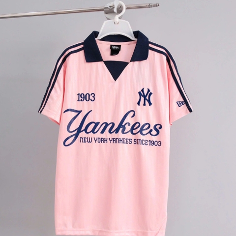 1940 - Áo Polo New Era NY New York 1903 Jersey Hồng [HÀNG CHÍNH HÃNG]