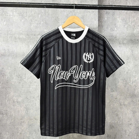 2681 - Áo New Era New York Yankee NY Jersey Đen Sọc [HÀNG CHÍNH HÃNG]