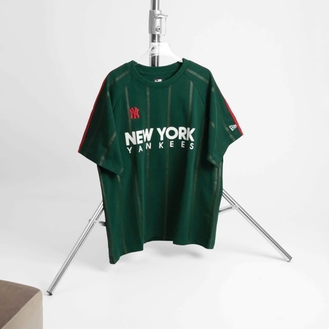 2071 - Áo New Era NY New York Xanh Lá Sọc [HÀNG CHÍNH HÃNG]