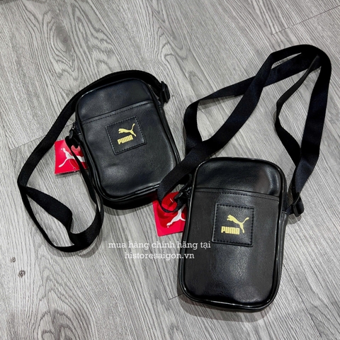 2562 - Túi Puma LV8 Sport Đen Logo Vàng [HÀNG CHÍNH HÃNG]
