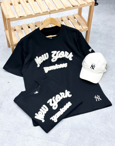 2252 - Áo New Era New York Yankess Xù Đen [HÀNG CHÍNH HÃNG]