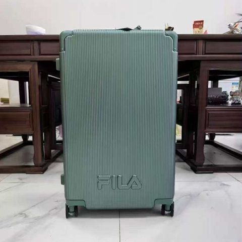 1993 - Vali Fila Xanh Size 24 Ký Gửi Embossed Logo [HÀNG CHÍNH HÃNG]