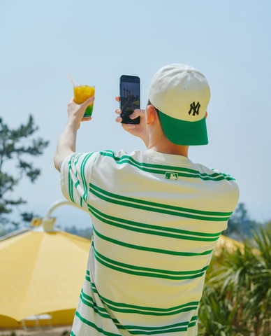 1446 - Nón MLB Logo New York White 3ACP3303N-50GNP [CHÍNH HÃNG]