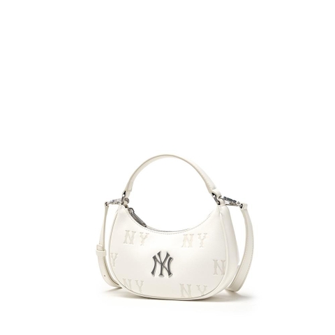 2651 - Túi MLB Classic Monogram Embo Mini Crossbody Bag NY 3ACRMM16N-50CRS [HÀNG CHÍNH HÃNG]