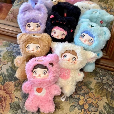 1130  - Nommi Set 6 Bé - The Nommi Loveliness Never End Plush Series Art Toy [CHÍNH HÃNG]