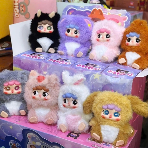 1171 - Baby Three Migo Forest Park Migo Rừng Full Set 8 Box - Baby Three Animal Party Big Cute Plush Series Art Toy [CHÍNH HÃNG]