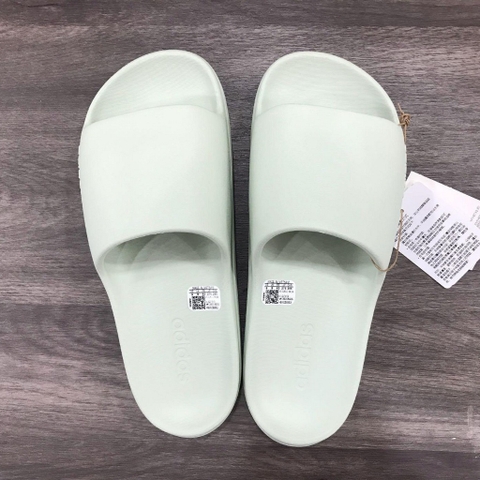 1665 - Dép Adidas Adilette Lumia Linen Green JQ7459 [HÀNG CHÍNH HÃNG]