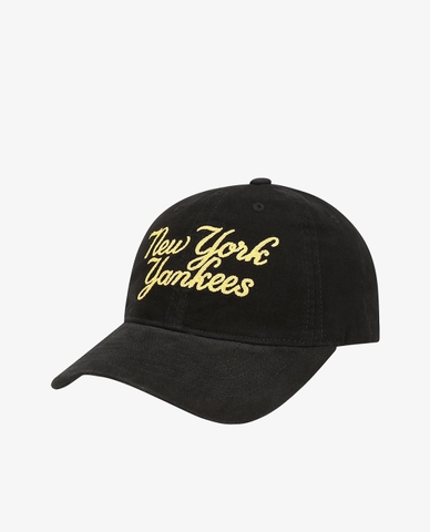 430 -  Nón MLB Unstructured Ball cap - Đen - New York Yankees Vàng [HÀNG CHÍNH HÃNG]