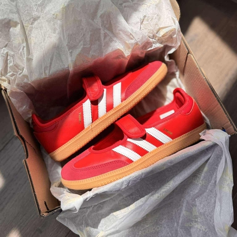 1678 - Giày Adidas Samba Jane Đỏ JQ6446 [CHÍNH HÃNG]