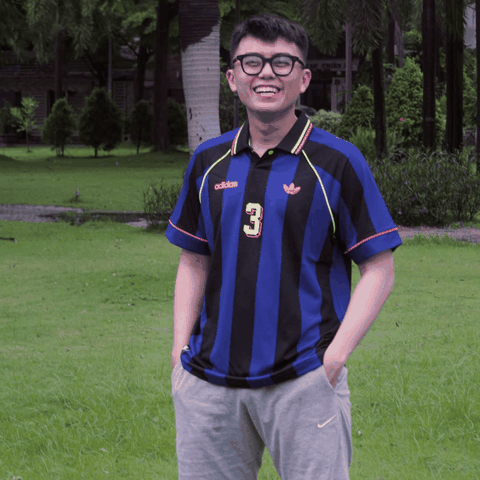 1684 - Áo Adidas Originals Jcquard Jersey Semi Lucid Blue / Black KD2307 - Xanh Dương Đen [HÀNG CHÍNH HÃNG]