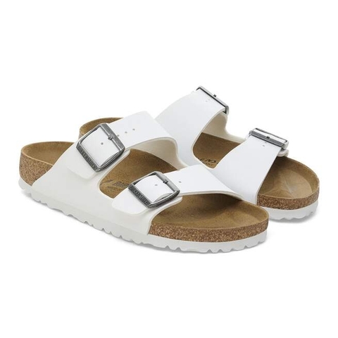 2019 - Dép BirkenStock Arizona Birko-Flor White 552681 [HÀNG CHÍNH HÃNG]