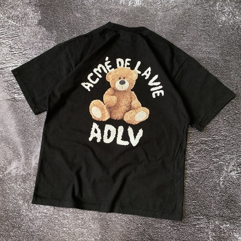 1857 - Áo ADLV Teddy Bear Doll Đen ADLV-21SS-SSADBK-TBD [HÀNG CHÍNH HÃNG]