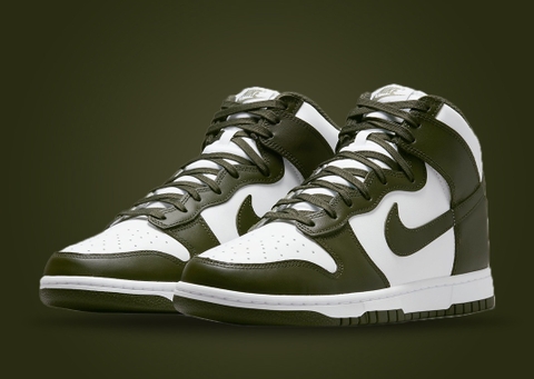306 -  Giày Nike Dunk High Khaki - DD1399-107 [HÀNG CHÍNH HÃNG]