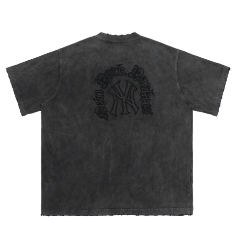 2574 - Áo New Era NY Gothic Xám Rêu [HÀNG CHÍNH HÃNG]