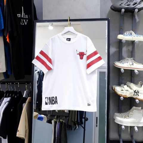2717 - Áo New Era New MLB Bull Trắng [HÀNG CHÍNH HÃNG]