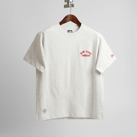 2197 - Áo New Era New York Yankees Xám Chữ Đỏ [HÀNG CHÍNH HÃNG]