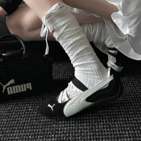 2142 - Giày Puma Speedcat Ballet Black White 401287-06 [HÀNG CHÍNH HÃNG]