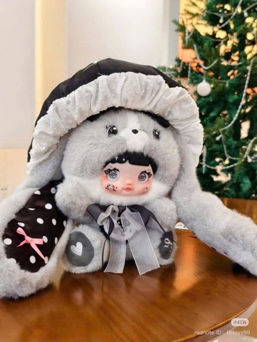 1425 - Nommi 400 V2 - 1 Blind Box Ngẫu Nhiên - Baby Three Nommi Mushroom Hat 400% Plush Series Art Toy [CHÍNH HÃNG]