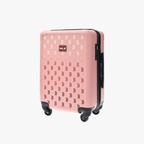 2644 - Vali MLB Classic Mono NY Size 22 Cabin Xách Tay (Mang lên máy bay) 3AHH0014N-43PKM Hồng [HÀNG CHÍNH HÃNG]