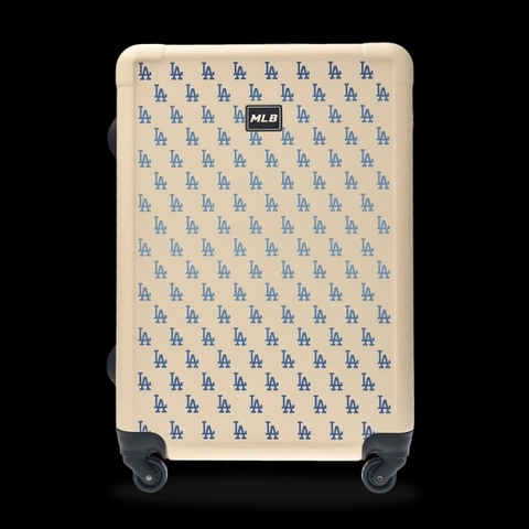 1011 -  Vali MLB LA Classic Monogram Monative - Size Ký Gửi 26 - Beige Kem - Code 3AHH0024N 07CRS [HÀNG CHÍNH HÃNG]
