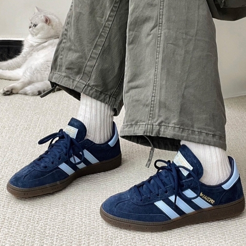 1020 -  Giày Adidas Handball Spezial Collegiate Navy Gum - Code BD7633 [HÀNG CHÍNH HÃNG]