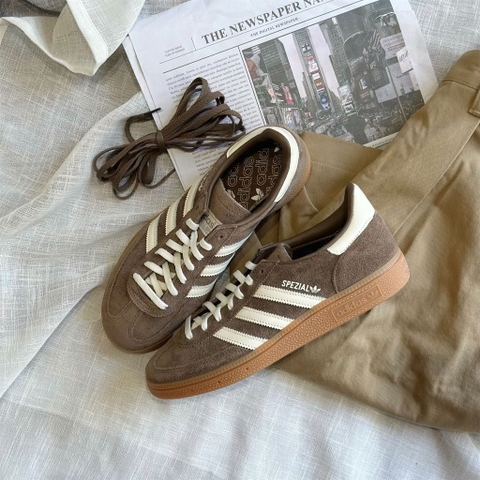 1767 - Giày Adidas Handball Spezial Earth Strata Gum IF6490 [HÀNG CHÍNH HÃNG]