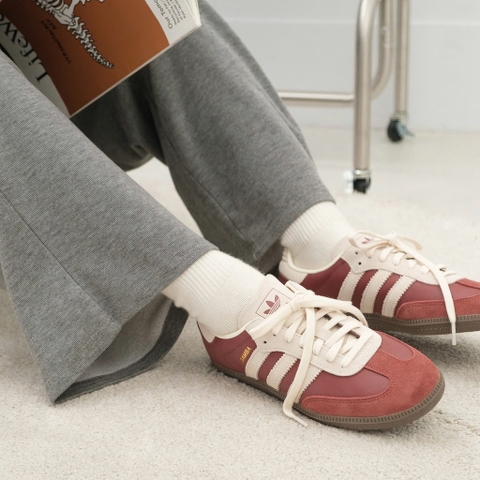 1360 - Giày Adidas Samba OG Preloved Ruby Cream White JI3216 [CHÍNH HÃNG]