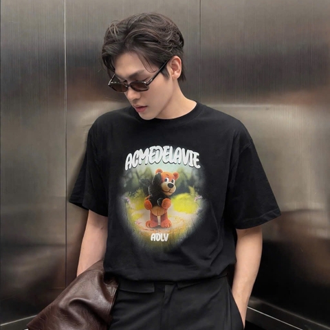 2747 - Áo ADLV Rabbit Hug Short Đen Acmé de la vie [HÀNG CHÍNH HÃNG]