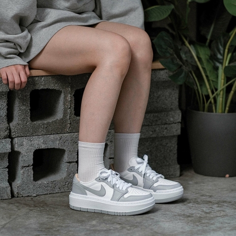 296 - Giày Nike Air Jordan 1 Elevate Low Wolf Grey DH7004 100 [HÀNG CHÍNH HÃNG]