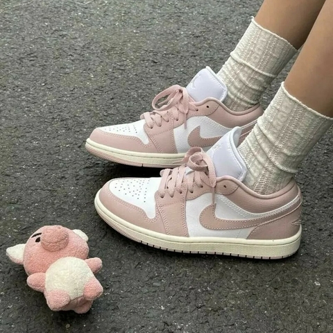 1376 - Giày Nike Air Jordan 1 Low Pink Oxford DC0774-162 [CHÍNH HÃNG]