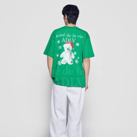 1981 - Áo ADLV Snow Bear Christmast Noel Xanh 24FW-TP-SS-AW-SNB-GRN Acmé de la vie [HÀNG CHÍNH HÃNG]