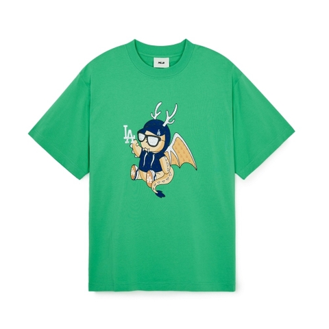 539 -  Áo MLB NY New Year Dragon - Tết 2024 Collection - Xanh Lá - Code 3ATSQ014-07GNL [HÀNG CHÍNH HÃNG]