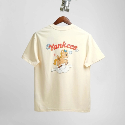 2210 - Áo New Era NY Unicon Tết Trắng Kem [HÀNG CHÍNH HÃNG]