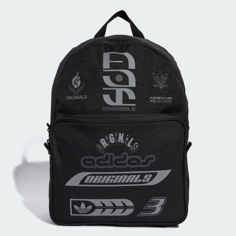 1908 - Balo Adidas Originals Classic Sponsors Black Grey JD5368 [HÀNG CHÍNH HÃNG]