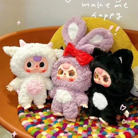 1188 - Baby three 400% Big Baby - Lựa Mẫu (Mắt ngẫu nhiên) - Baby Three Animal Party Big Cute Plush Series Art Toy [CHÍNH HÃNG]