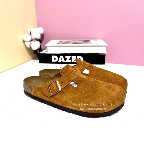 2662 - Dép Birkenstock Boston Soft Footbed Mink 1009543 / 1009542 [HÀNG CHÍNH HÃNG]
