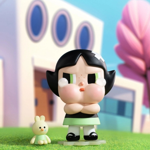 1146 - BUTTERCUP Crybaby × Powerpuff Girls Series Figures Mô Hình Gấu Bông Art Toy - [HÀNG CHÍNH HÃNG]