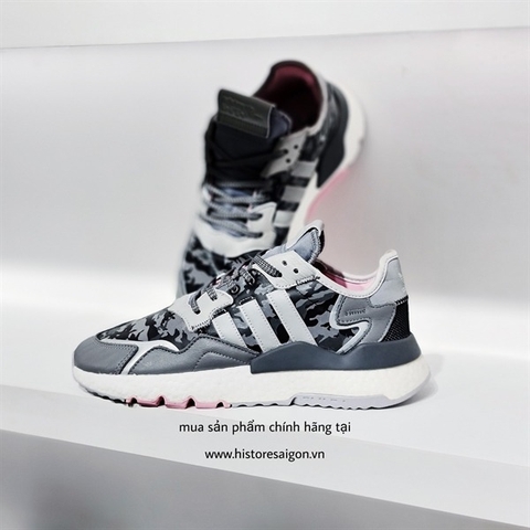 159 -  Giày Addias Nite Jogger Athletic Training Shoes Gray - EQT Boost - Phiên bản Sample [HÀNG CHÍNH HÃNG]