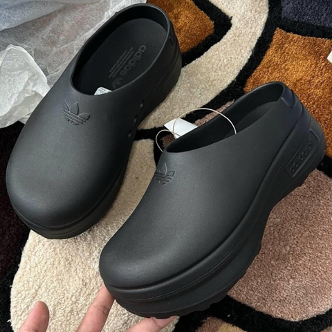 561 -  Dép ADIDAS ADIFOM STAN SMITH MULE BLACK IE4626 [HÀNG CHÍNH HÃNG]